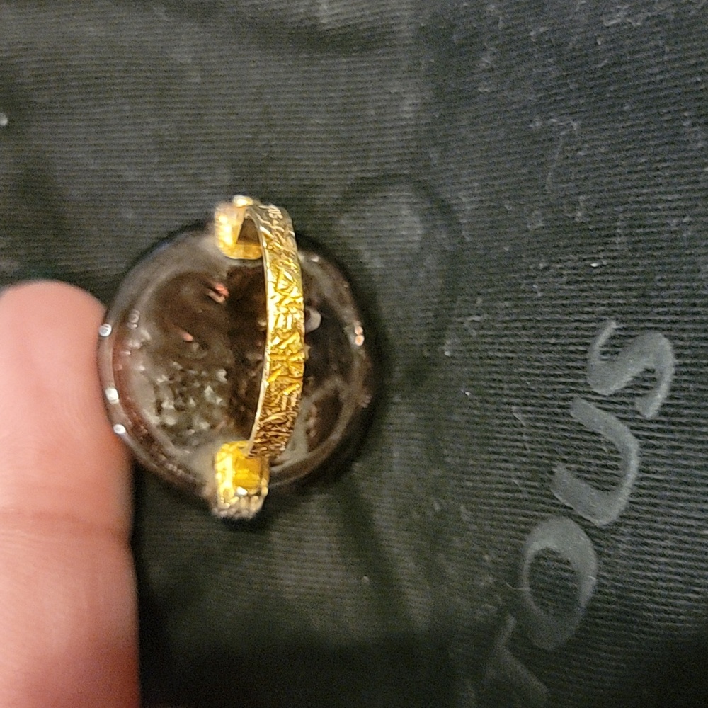 Butterfly murano ring - Picture 3 of 5